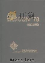 EASCON'79 TEEE electronics and aerospace systems convention 1978     PDF电子版封面     