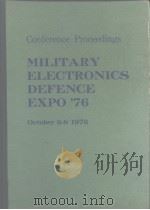 Military electronics defence expo'76 1976     PDF电子版封面     