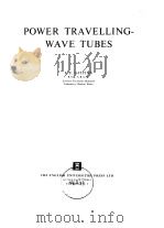 POWER TRAVELLINGWAVE TUBES     PDF电子版封面  019851283X   