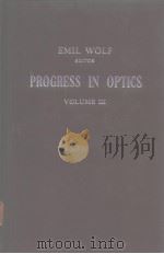 PROGRESS IN OPTICS VOL.3     PDF电子版封面     
