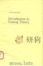 Introductionto Coding Theory（ PDF版）
