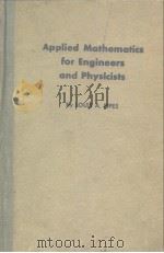 Applied Mathematics for EngineersandPhysicists     PDF电子版封面     