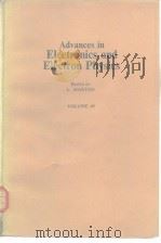 Advances in Electronics and Electron Physics V.45     PDF电子版封面     