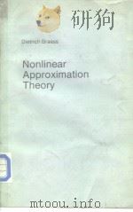 Nenlinear appreximation theary 1986     PDF电子版封面     