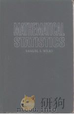 Mathematical Statistics     PDF电子版封面     