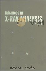 ADVANCES IN X-RAY ANALYSIS Volume 7     PDF电子版封面     