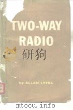 TWO-WAY RADIO     PDF电子版封面     