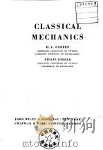 Classical Mechanics     PDF电子版封面     