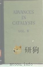 Advances in Catalysis Vol.4     PDF电子版封面     