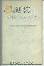 MICROWAVE SPECTROSCOPY     PDF电子版封面     