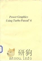 Power Graphics Using Turbo Pascal 6 Coriolis Group Book     PDF电子版封面     