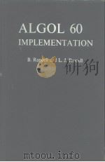 Algol 50 implementation     PDF电子版封面     