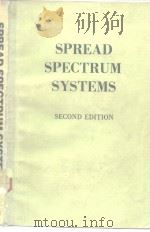 SPREAD SPECTRUM SYSTEMS Second Edition     PDF电子版封面     