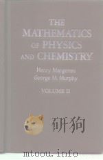 THE MATHEMATICS OF PHYSICS AND CHEMISTRY VOL.2     PDF电子版封面     