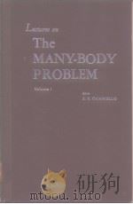 Lectures on The Many-Body Problem VOL.1     PDF电子版封面     