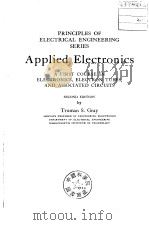 Applied Electronics     PDF电子版封面     