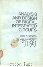 ANALYSIS AND DESIGN OF DIGITAL INTEGRATED CIRCUITS（ PDF版）