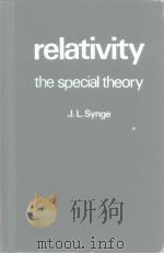 RELATIVITY:THE SPECIAL THEORY     PDF电子版封面     