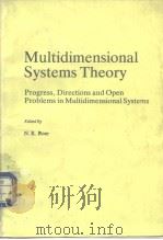 Miltidimensional Systems Theory 1985     PDF电子版封面     