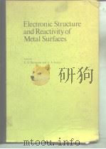 Electronic Structure and Reactivity of Metal Surfaces     PDF电子版封面     