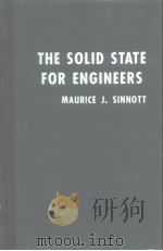 The Solid State for Engineers     PDF电子版封面     