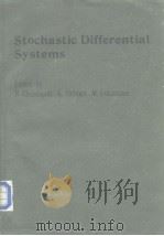 Stochastic differntial systems 1986     PDF电子版封面     
