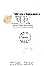 Television Engineering     PDF电子版封面     