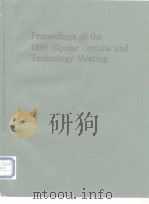 Proceedings of the 1988 Bipolar Circuits and Technology Meeting     PDF电子版封面     