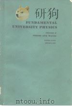 FUNDAMENTAL UNIVERSITY PHYSICS VOLUME II FIELDS AND WAVES     PDF电子版封面     