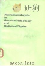Functional Integrals in Quantum FieldTheory and Statistical Physics（ PDF版）