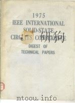 1975 IEEE International Solid-State Circuits Conference（ PDF版）