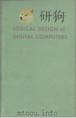 Logical design of digital computers     PDF电子版封面     
