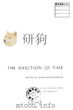 THE DIRECTION OF TIME（ PDF版）