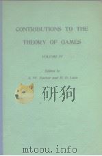 CONTRIBUTIONS TO THE THEORY OF GAMES VOL.4     PDF电子版封面     