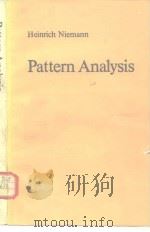 Patterm analysis 1981     PDF电子版封面     