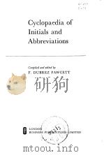 Cyclopaedia of Initials and Abbreviations     PDF电子版封面     