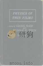 Physics of Thin Films  vol.2     PDF电子版封面     