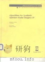 Algorthms for Synthetic Aperture Radr Imagery IV     PDF电子版封面     