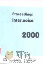 Proceedings inter.noise 2000 Abstracts     PDF电子版封面     
