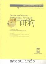 Device and Process Technologies for MEMS and Microelectronics（ PDF版）