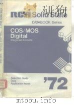 COS/MOS digital intergrated circuits.     PDF电子版封面     