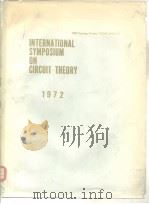 International Symposium on Circuit Theory 1972（ PDF版）