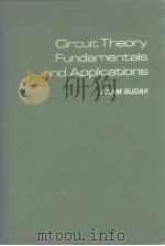 Circuit Theory Fundamentals and Applications（ PDF版）