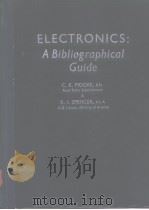 ELECTRONICS:A BIBLIOGRAPHICAL GUIDE     PDF电子版封面     