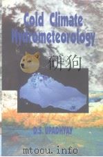 Cold Climate Hydrometeorology（ PDF版）