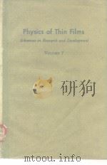 PhysicsofThinFilms vol.7     PDF电子版封面     