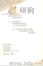 13.INTERNATIONAL CONGRESS ONACOUSTICS13.CONGRES INTERNATIONALD'ACOUSTIQUE 13.INTERNATIONALERKON     PDF电子版封面     