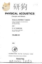 Physical acoustics vol.14     PDF电子版封面     