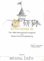 Proceedings of INTER-NOISE 95 The 1995 InternationalCongress on Noise Control Engineering vol.1-2     PDF电子版封面  0931784301   