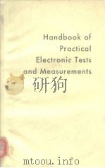 Handbook of practical electronic tests and measurements     PDF电子版封面     